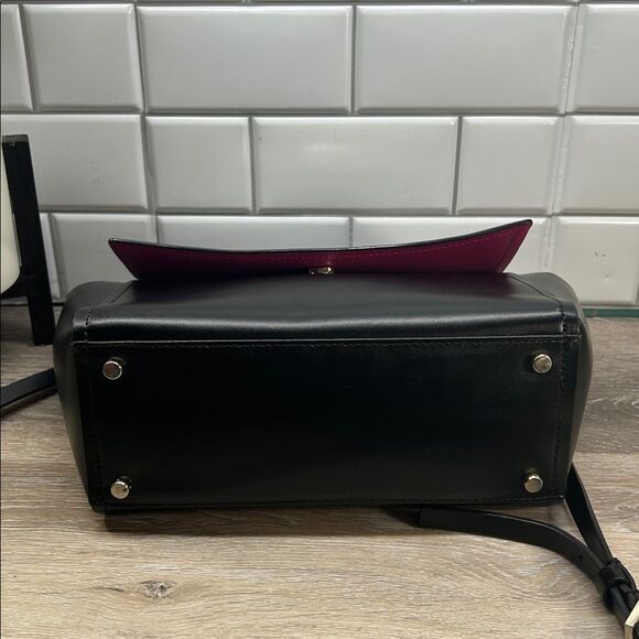 7372 Kate Spade black leather crossbody 244017372 - Picture 3 of 16